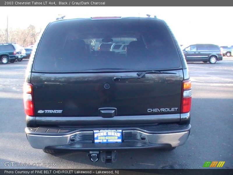 Black / Gray/Dark Charcoal 2003 Chevrolet Tahoe LT 4x4