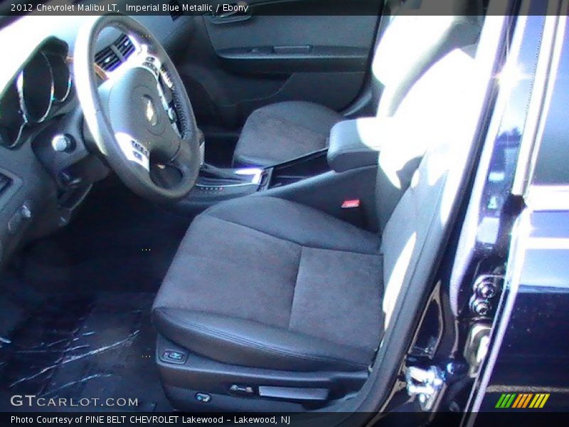 Imperial Blue Metallic / Ebony 2012 Chevrolet Malibu LT