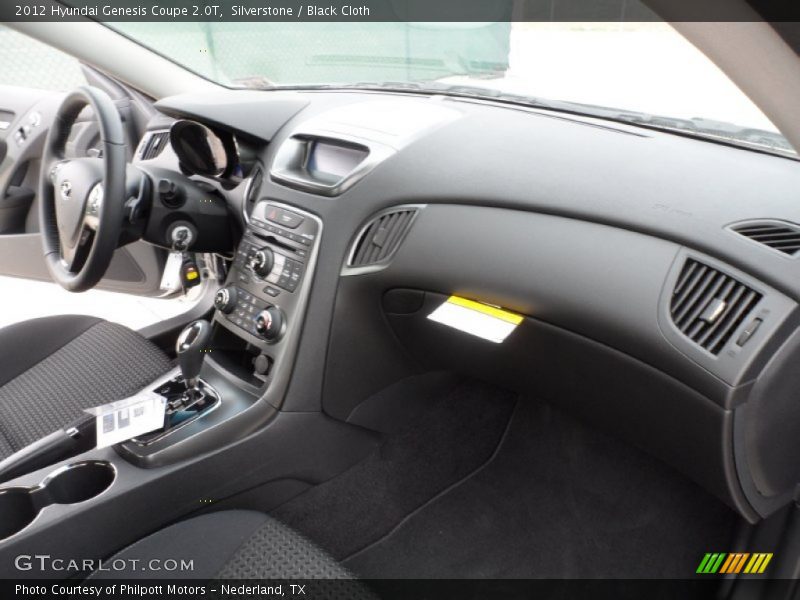 Silverstone / Black Cloth 2012 Hyundai Genesis Coupe 2.0T
