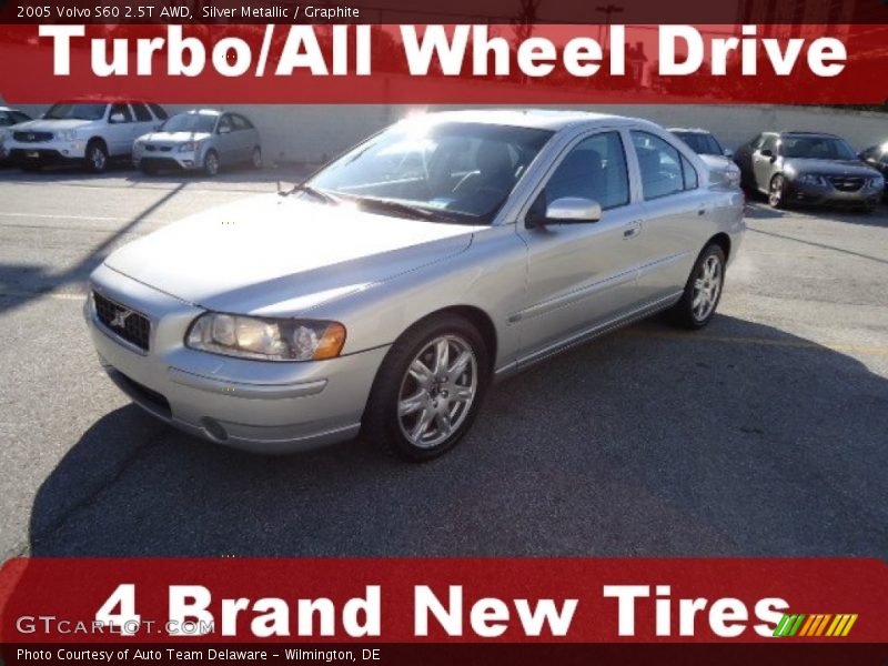 Silver Metallic / Graphite 2005 Volvo S60 2.5T AWD