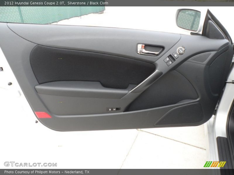 Silverstone / Black Cloth 2012 Hyundai Genesis Coupe 2.0T