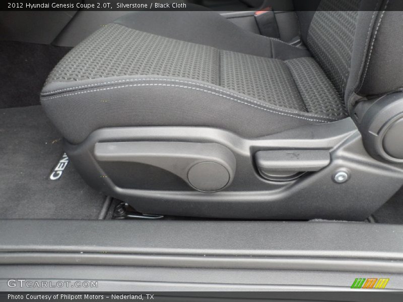 Silverstone / Black Cloth 2012 Hyundai Genesis Coupe 2.0T