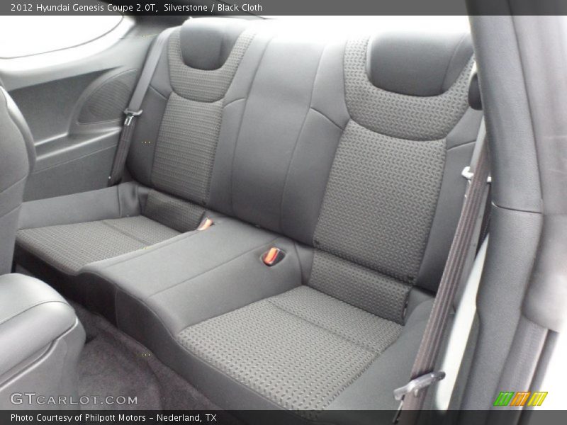 Silverstone / Black Cloth 2012 Hyundai Genesis Coupe 2.0T