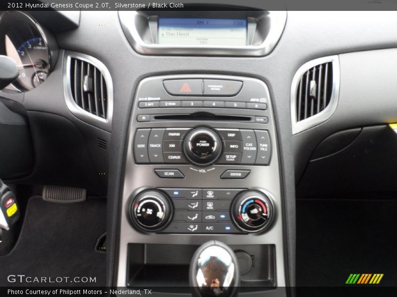 Silverstone / Black Cloth 2012 Hyundai Genesis Coupe 2.0T