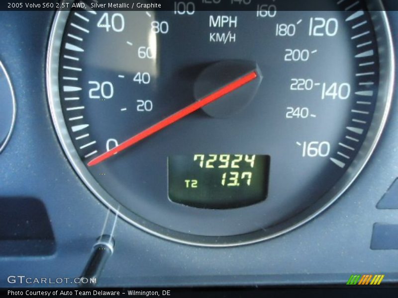Silver Metallic / Graphite 2005 Volvo S60 2.5T AWD