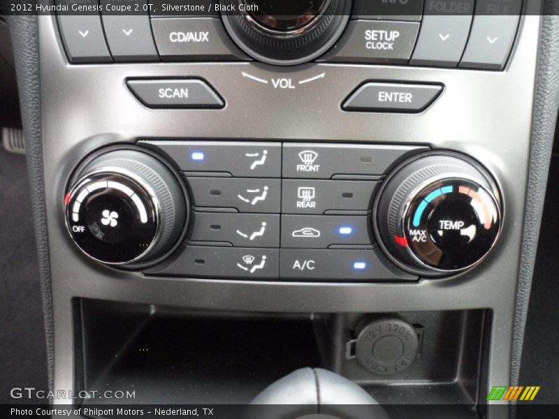 Silverstone / Black Cloth 2012 Hyundai Genesis Coupe 2.0T