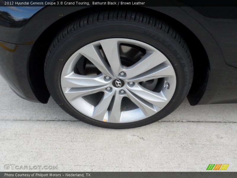  2012 Genesis Coupe 3.8 Grand Touring Wheel