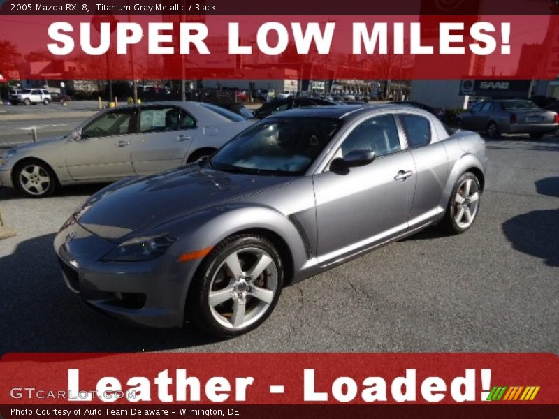 Titanium Gray Metallic / Black 2005 Mazda RX-8