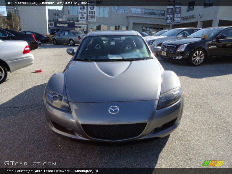 Titanium Gray Metallic / Black 2005 Mazda RX-8