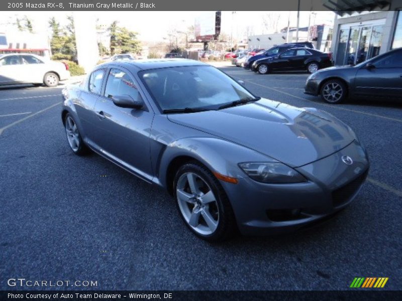 Titanium Gray Metallic / Black 2005 Mazda RX-8