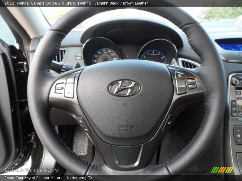  2012 Genesis Coupe 3.8 Grand Touring Steering Wheel