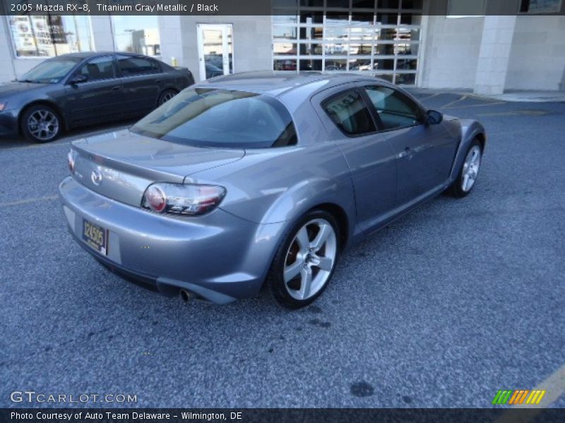 Titanium Gray Metallic / Black 2005 Mazda RX-8