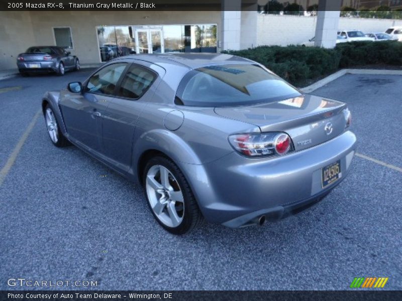 Titanium Gray Metallic / Black 2005 Mazda RX-8