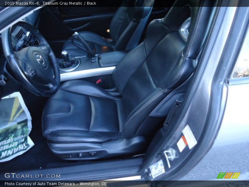 Titanium Gray Metallic / Black 2005 Mazda RX-8