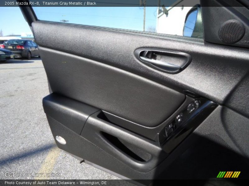 Titanium Gray Metallic / Black 2005 Mazda RX-8