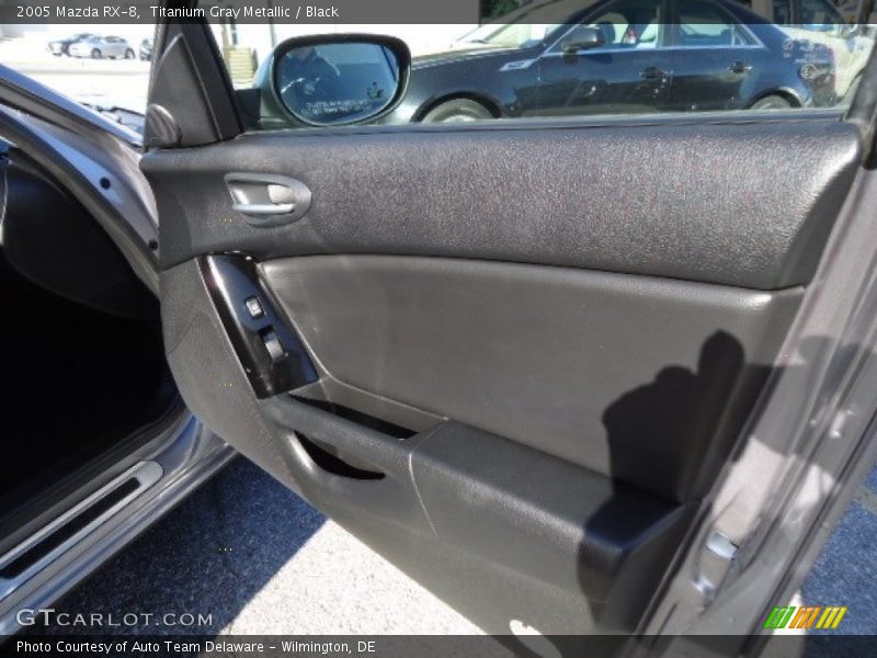 Titanium Gray Metallic / Black 2005 Mazda RX-8