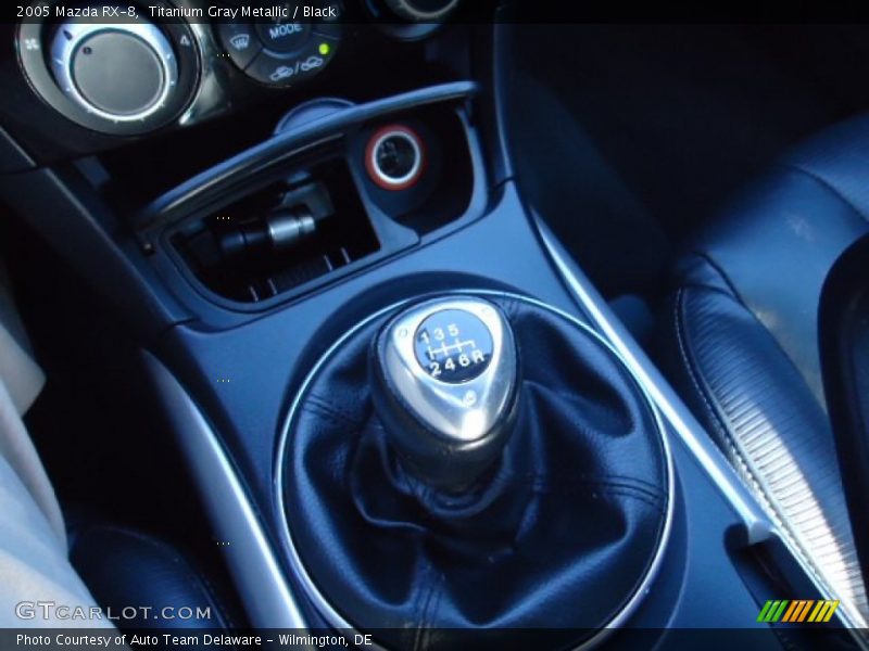 Titanium Gray Metallic / Black 2005 Mazda RX-8