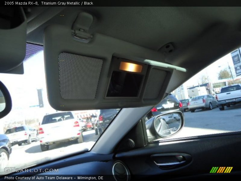 Titanium Gray Metallic / Black 2005 Mazda RX-8