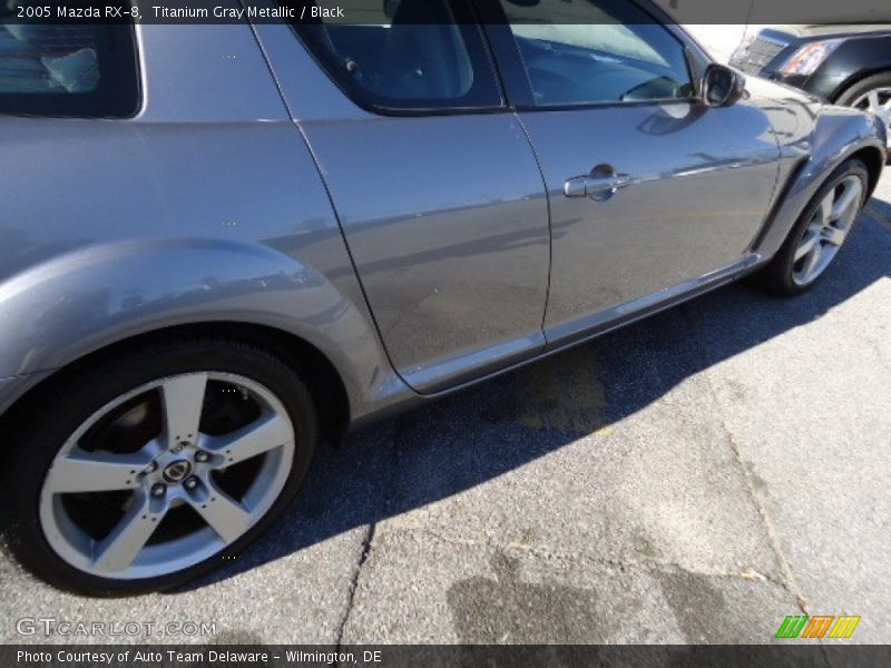 Titanium Gray Metallic / Black 2005 Mazda RX-8