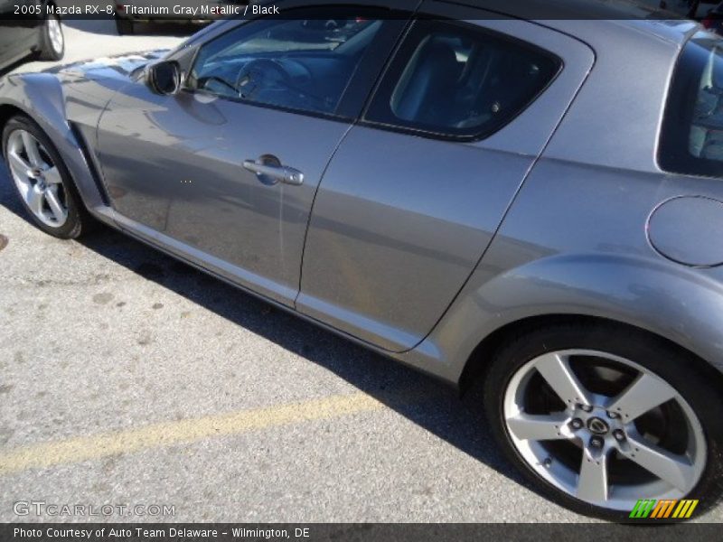 Titanium Gray Metallic / Black 2005 Mazda RX-8