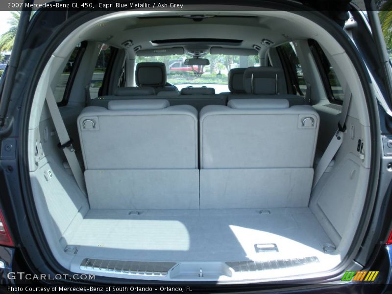 Capri Blue Metallic / Ash Grey 2007 Mercedes-Benz GL 450