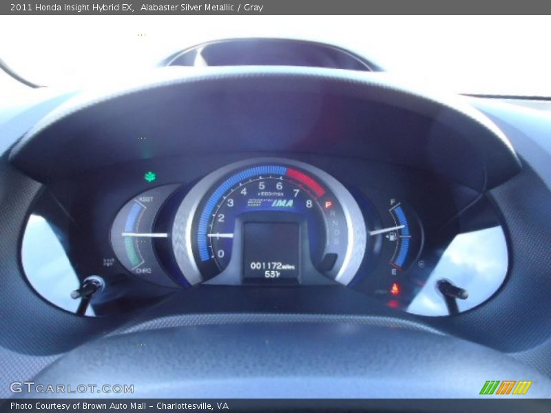  2011 Insight Hybrid EX Hybrid EX Gauges