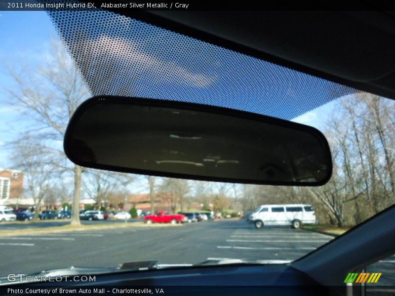Alabaster Silver Metallic / Gray 2011 Honda Insight Hybrid EX