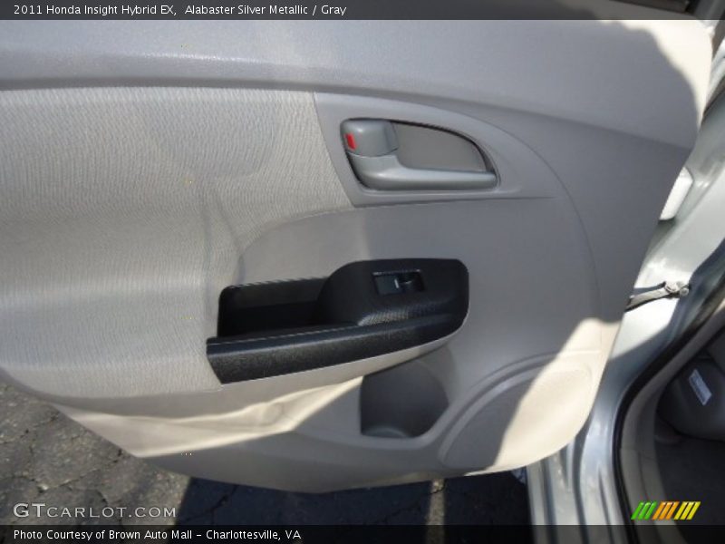 Alabaster Silver Metallic / Gray 2011 Honda Insight Hybrid EX