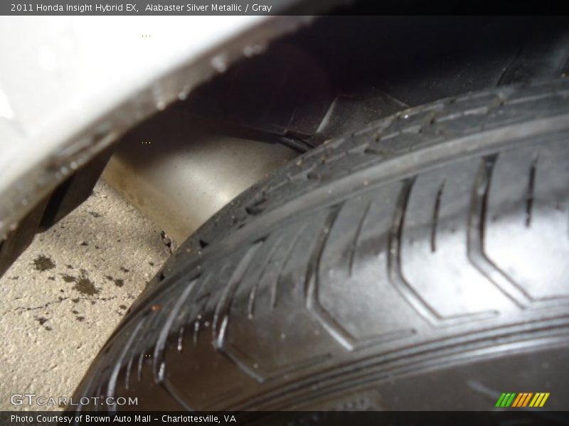 Alabaster Silver Metallic / Gray 2011 Honda Insight Hybrid EX