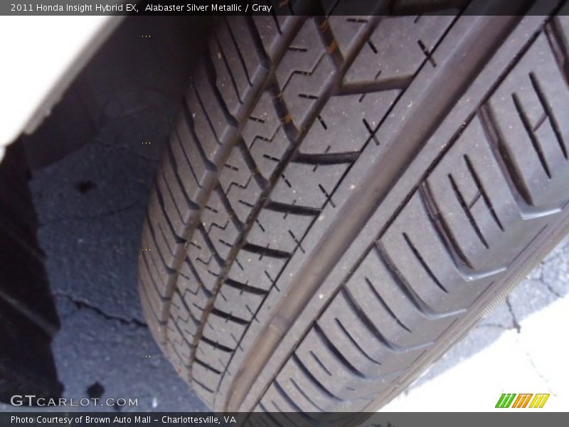 Alabaster Silver Metallic / Gray 2011 Honda Insight Hybrid EX