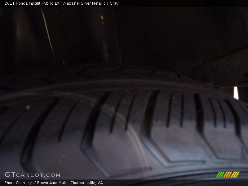 Alabaster Silver Metallic / Gray 2011 Honda Insight Hybrid EX