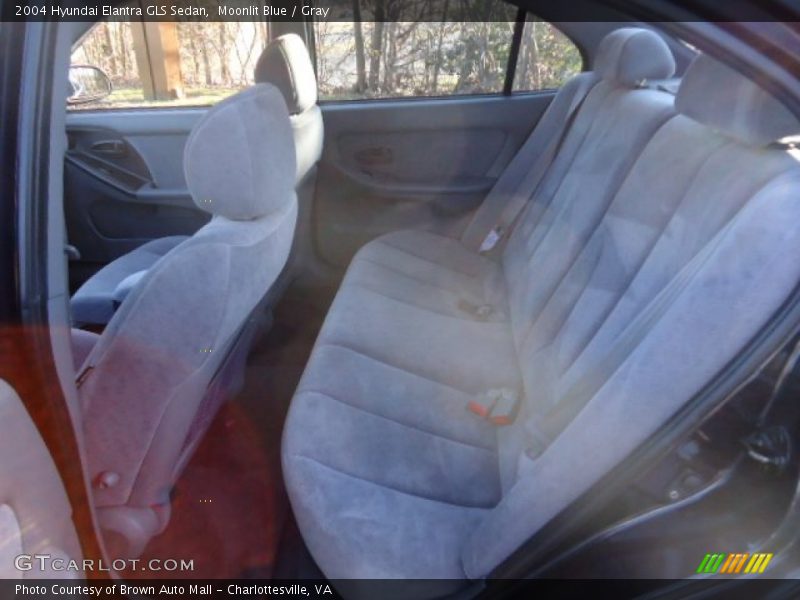 Moonlit Blue / Gray 2004 Hyundai Elantra GLS Sedan