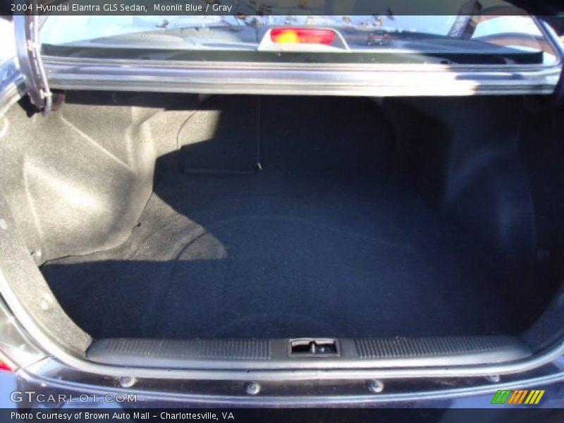 Moonlit Blue / Gray 2004 Hyundai Elantra GLS Sedan