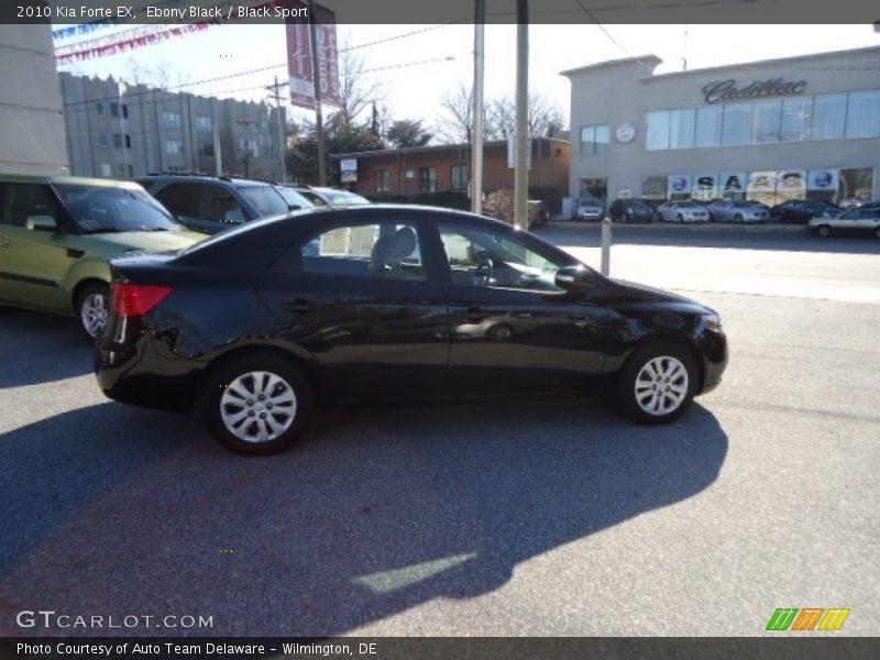 Ebony Black / Black Sport 2010 Kia Forte EX