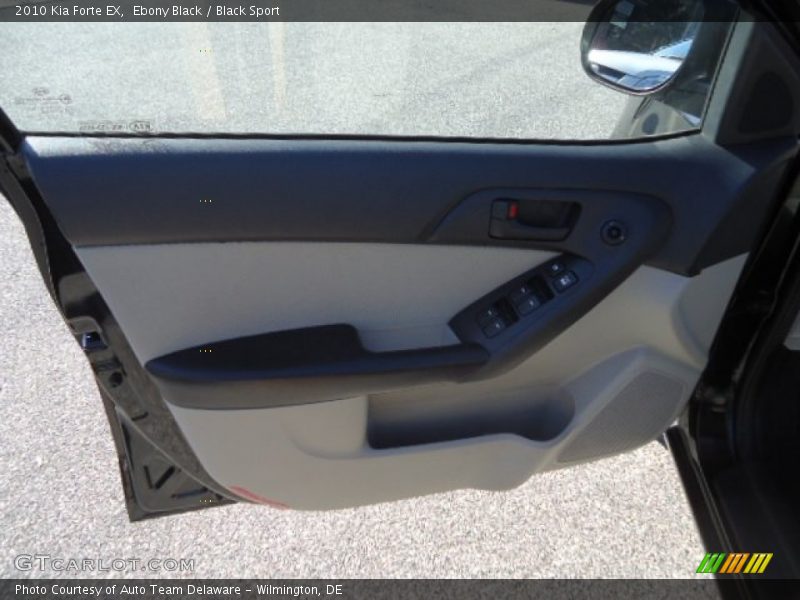Ebony Black / Black Sport 2010 Kia Forte EX