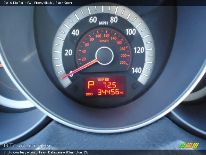 Ebony Black / Black Sport 2010 Kia Forte EX