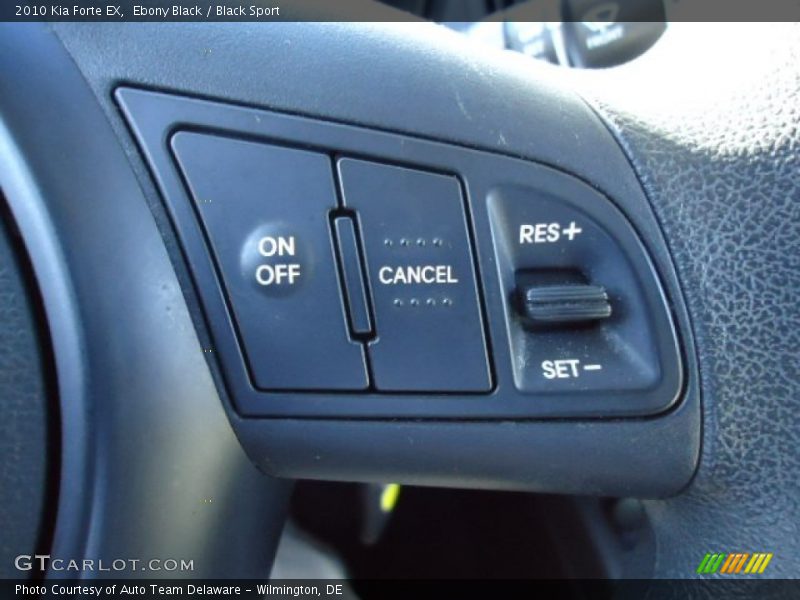 Ebony Black / Black Sport 2010 Kia Forte EX