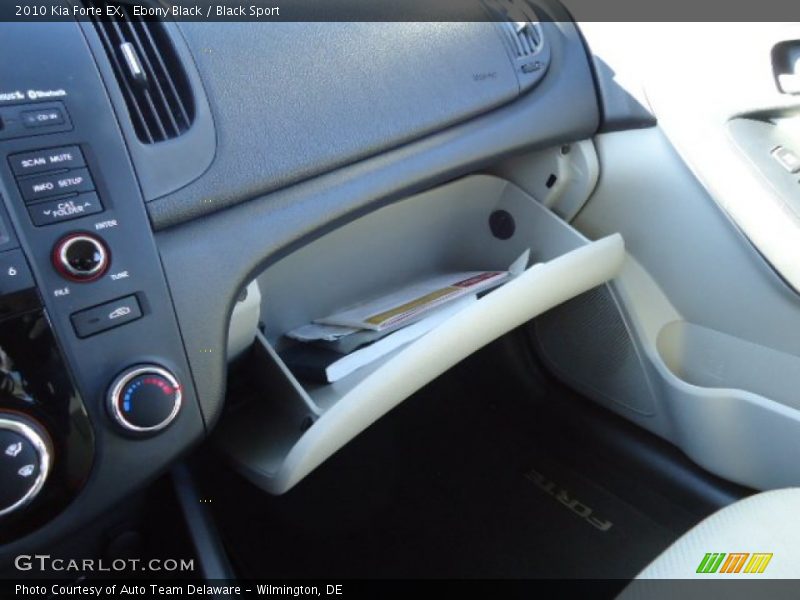 Ebony Black / Black Sport 2010 Kia Forte EX