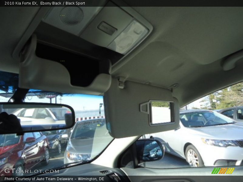 Ebony Black / Black Sport 2010 Kia Forte EX