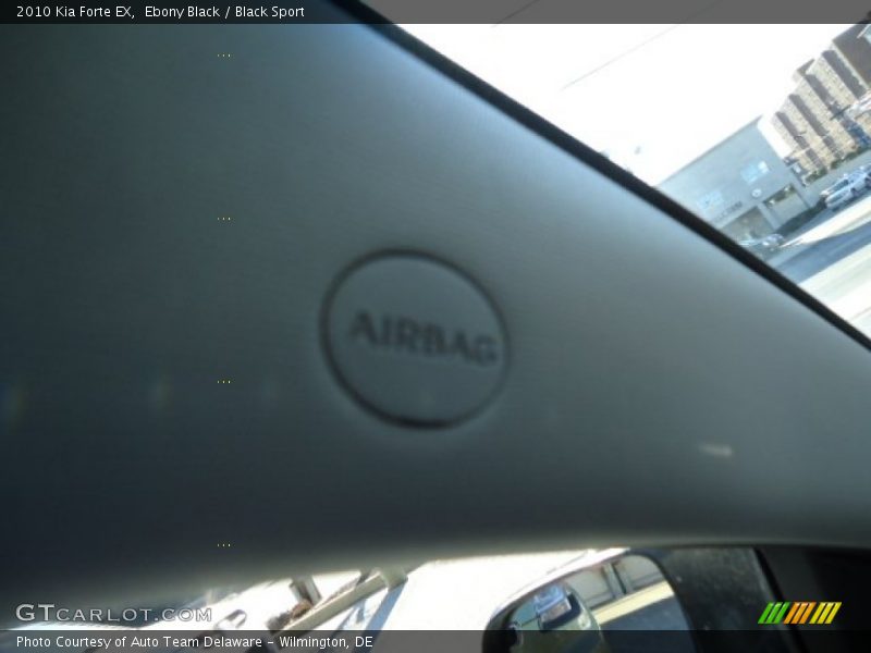 Ebony Black / Black Sport 2010 Kia Forte EX