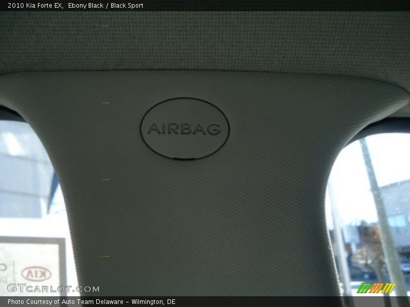 Ebony Black / Black Sport 2010 Kia Forte EX