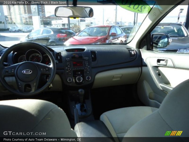 Ebony Black / Black Sport 2010 Kia Forte EX