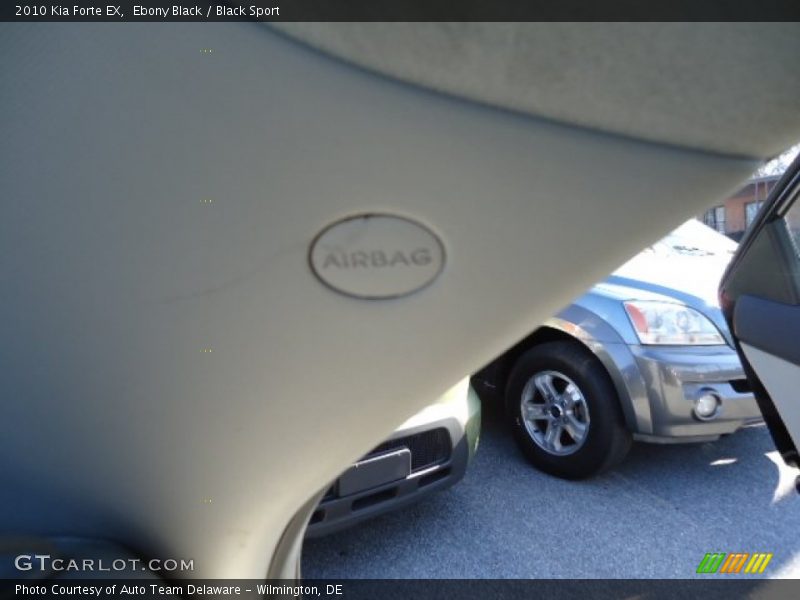Ebony Black / Black Sport 2010 Kia Forte EX
