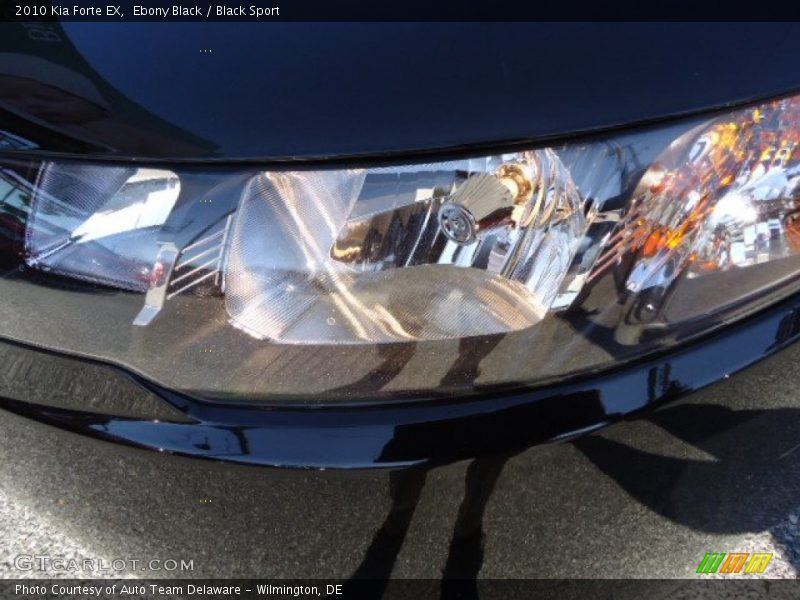 Ebony Black / Black Sport 2010 Kia Forte EX