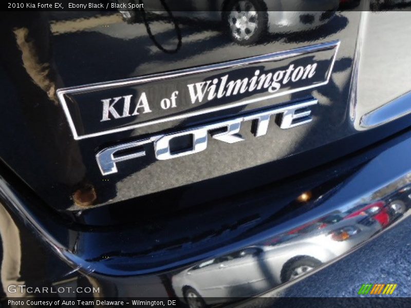Ebony Black / Black Sport 2010 Kia Forte EX