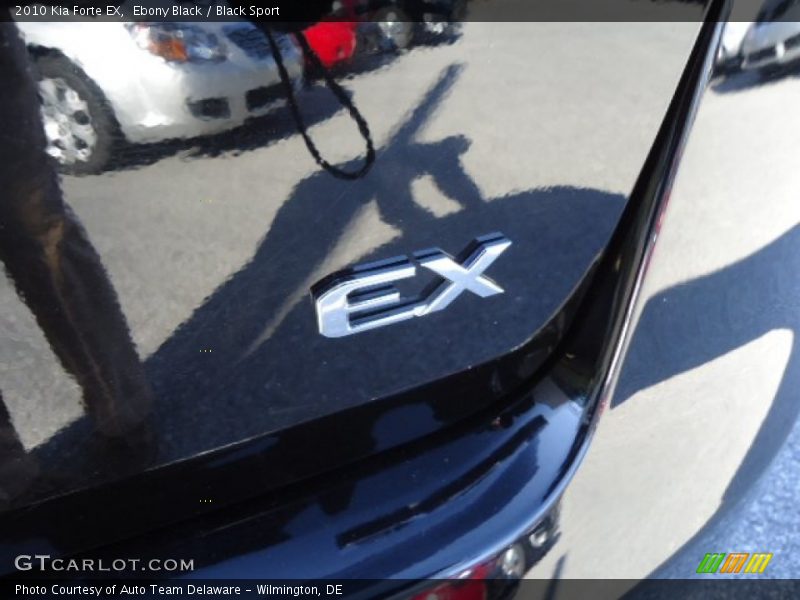 Ebony Black / Black Sport 2010 Kia Forte EX