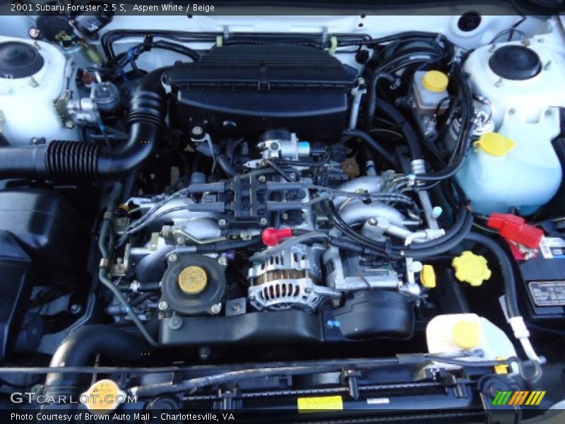  2001 Forester 2.5 S Engine - 2.5 Liter SOHC 16-Valve Flat 4 Cylinder