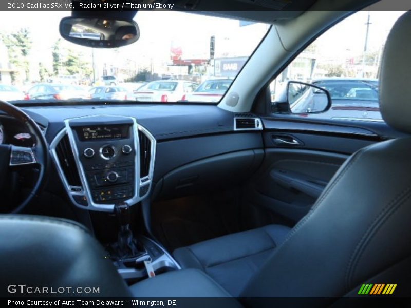 Radiant Silver / Titanium/Ebony 2010 Cadillac SRX V6