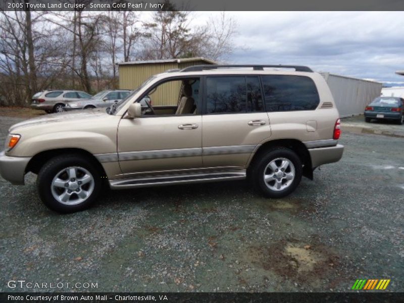 Sonora Gold Pearl / Ivory 2005 Toyota Land Cruiser