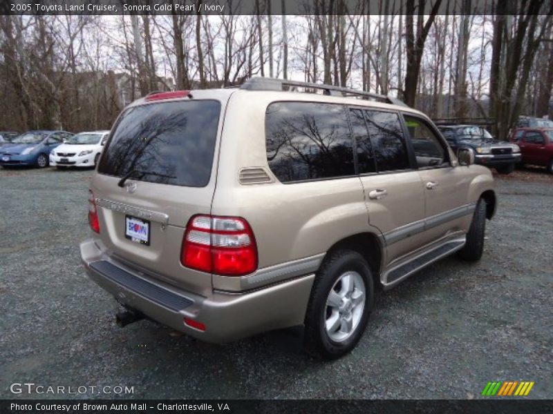 Sonora Gold Pearl / Ivory 2005 Toyota Land Cruiser